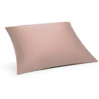 Yumeko Kissenbezug Baumwollsatin 50x70 Rosa - Eco, Bio & Fairtrade