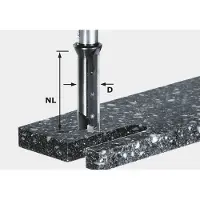 Festool Wendeplatten-Nutfräser HW Schaft 12 mm HW S12 D14/45 WM | 491110