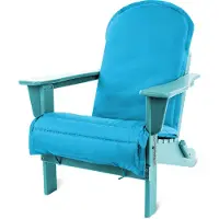 Aspero Gartenstuhl Adirondack mit Auflage