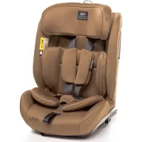 4Baby Kindersitz ISOFIX 9-36kg Go-Fix I-Size, Komfort bis 12 Jahre, Mokka