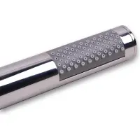 AQUADE Handbrause 18,5 cm Brause rund mit Antikalk-Düsen für Dusche