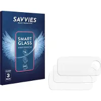 Savvies 3x Schutzglas Folie für Philips Airfryer HD9876/90 9H Panzer Schutzfolie Glas Displayschutz klar transparent
