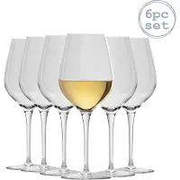Bormioli Rocco Rocco Inalto Tre Sensi Medium Weingläser Set - 430ml - Packung mit 6