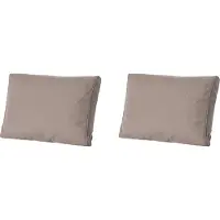 Madison - Lounge Profi-Line Manchester taupe - ca. 43x73 cm - 2er-Set