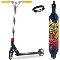 Soke PRO Stunt-Scooter marineblau und rot