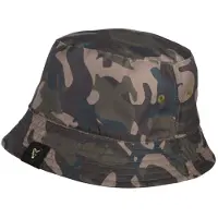 FOX Khaki/Camo reverse bucket hat - Hut für Karpfenangler