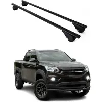 Omac Dachträger Grundtäger für SsangYong Grand Musso 2018-2025 75kg Metall Schwarz 2x