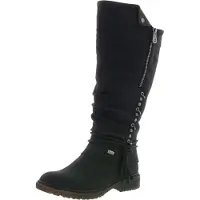Rieker Damen Stiefel Langschaftstiefel 94759-00, Größe:40 EU, Farbe:Schwarz