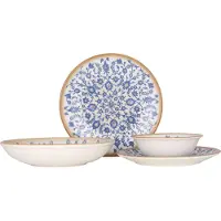 RINART Geschirrset (Large) - Tiara - 24 teilig - 6 Personen - Porzellan