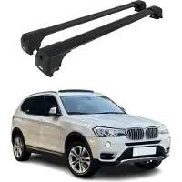 Omac 1210916B Dachreling Dachträger Aluminium 75 kg Max für BMW X3 (F25)