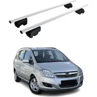 Omtec Dachträger für Opel Zafira B Typ A05 Stahl Gepäckträger Grau