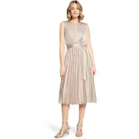 Betty & Co Betty&Co Midikleid "Damen mit Plissee" Ohne Tasche Plissee