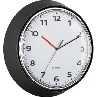 Karlsson Wanduhr Modern Retro Schwarz