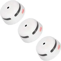 X-Sense XS01 Rauchmelder - 3 Rauchwarnmelder - 10-Jahres-Batterie - Kompaktes Design - Entspricht der europäischen Norm - Feueralarm - Rauchdetektor