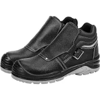 Neo Tools Sicherheitsschuhe Herren rutschfest Leder - Größe 39-47 (45)