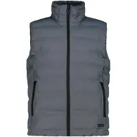 CMP Herren technische Outdoor Weste Grau 52 Wasserdicht Atmungsaktiv Winddicht