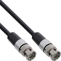 InLine BNC Videokabel, 12G-SDI, 4K60Hz, 75 Ohm, 10m