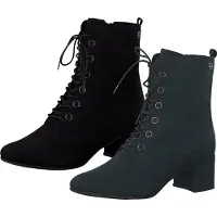 Tamaris 1-25102-23 Damen Schuhe Schnürstiefelette Ankle Boots Stiefeletten , Größe:37 EU, Farbe:Grün