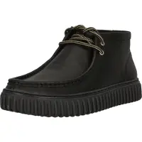 Clarks Schnürschuhe Torhill Hi mit gefütterter Innenseite 1216 Black Leather 40