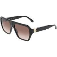Salvatore Ferragamo Ferragamo SF2080SLBI Black/gradient brown 58/16/145 Herren Sonnenbrillen