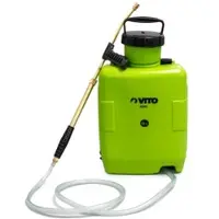 Vito Handsprüher 12L Messing Lanze für aggressive und ätzende Produkte Garten Dächer