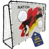 Best Sporting Torwand "Nation D" mit 2 Schusslöchern 193 x 150 cm - OHNE TOR