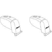 Atera Dachträgerfuß 044109 für OPEL Vivaro A Kastenwagen (X83) 290mm 162mm 96mm Stahl 3kg 2.5kg