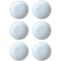 Arcoroc Universal/Everyday Unterteller, 14 cm Hartglas, weiß, spülmaschinenfest – robust & zeitlos, 6er Set