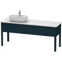 Duravit Waschtischunterschrank Luv 173,3x57x74,3cm, 2 AZ, st, L, bl s-matt