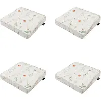 Madison - Sitzkissen Donna Natural Canvas Eco+ - Ca. 40x40 cm - 4er-Set