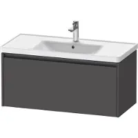 Duravit Waschtischunterschrank Ketho.2 98,4x45,5cm, graph ma, 1 Ausz., wandhängend