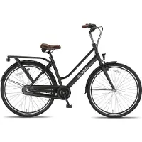 Altec Manta 28 Zoll Damenfahrrad 49 cm Matt Schwarz 3 Gang