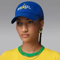 Nike Jordan Club Brasil Kappe mit Schirm, Modell IO4449-417 - Größe S/M