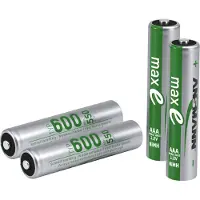 Ansmann 1x4 NiMH Akku Micro AAA Typ.600/min.550 mAh 1311-0005