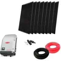 ThermoFlux Photovoltaik Komplettanlage 2760 W | Symo 3.0-3-M | für Flachdach | 0 % MwSt. (gem. § 12 Abs. 3 UStG)