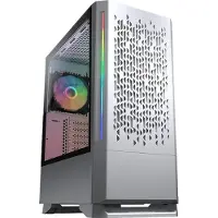 Cougar Gehäuse Midi-Tower MX430 Air ARGB, Weiß, Midi Tower, PC, Weiß, ATX, micro ATX, Mini-ITX, Gaming, HDD, Leistung