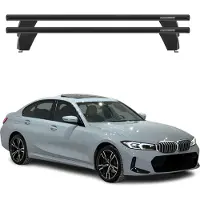 Menabo Dachträger für BMW 3er G20 2019-2025 / G80 Limo 2021-2025 75kg Schwarz 2x