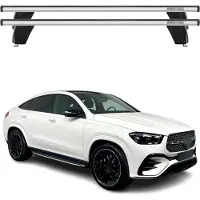 Omac Menabo Dachträger Grundtäger für Mercedes GLE C167 2018-2025 75kg Alu Silber 2x