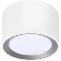 Nordlux Landon Smart Deckenleuchte White - , Landon Smart, dimmbar, Weiß, für Wohnzimmer, Metall