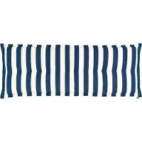 Kopu Mila Marineblau 150 cm – Hochwertiges Sofakissen – gestreift