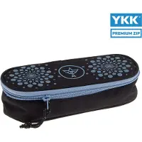 ARS UNA Schlamper-Etui Blue, schwarz-blau, für Mädchen