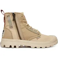 Palladium Schnürstiefeletten Pampadetroitzip Su 94612-221-M Beige