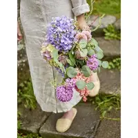 Bloomingville Blumenstrauß Edge Violett aus Künstliche Blumen in purple | Gr.: onesize