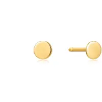 Ania Haie 14kt Gold Disc Ohrstecker