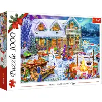 Trefl PUZZLE 1000 XMAS Winterzeit 10948