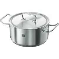 Zwilling TWIN Classic Bratentopf, 24 cm | rund, 18/10 Edelstahl
