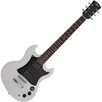 Gear4Music Brooklyn E-Gitarre von Weiß