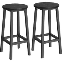 Vasagle Barhocker Barstühle (Set, 2 St., 2er), bis 100kg belastbar, 32x32x65cm, CBL32