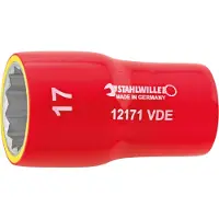 Stahlwille 12171 VDE Stecknuss 3/8" 17 mm 3/8