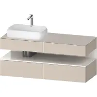 Duravit QA4765022830010 QTG KWTU WH Ek. 1400x550x600 Tp. Smt